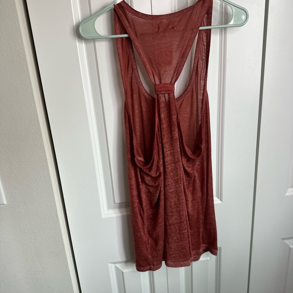 Maurices Rust Red Racerback Tank Top - Picture 5 of 7